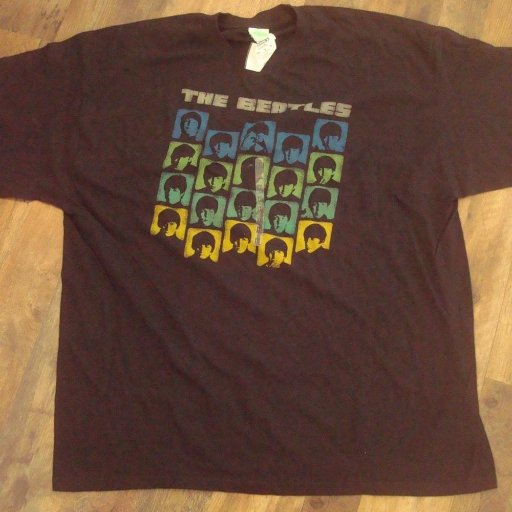 THE BEATLES 2005 XXL VINTAGE SHIRT‎ 00S Y2K DEADSTOCK